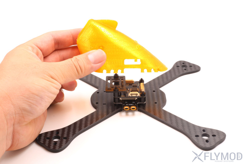 Корпус рамы GEP-BX5 FlyShark монокок канопа TPU 3d print