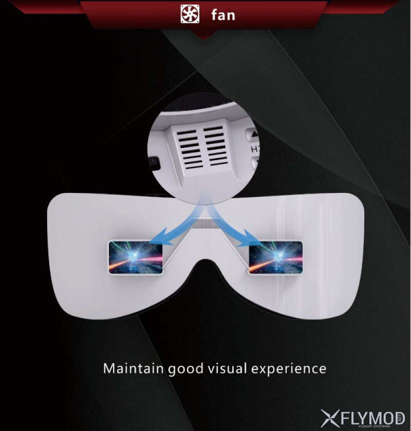 Видео очки для fpv eachine ev100 goggles video headplays