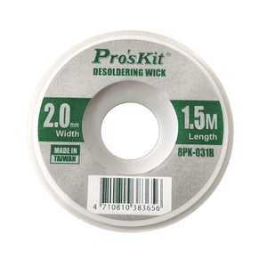 Оплётка для удаления припоя выпайки proskit 8pk-031b Впитывающая лента pro skit