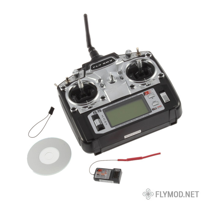 Аппаратура радиоуправления Flysky FS-T6 комплектация