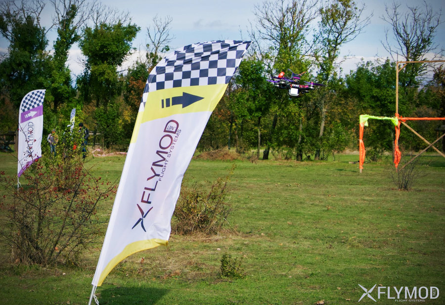 Flymod на Limanskiy Sports Fest флаг
