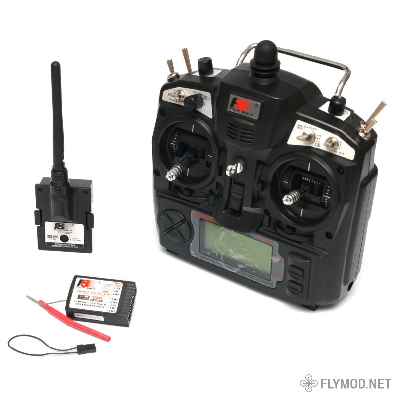 Аппаратура радиоуправления Flysky TH9X с ресивером R8B