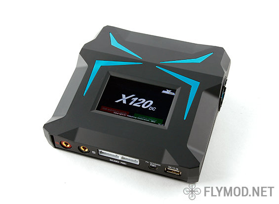 Профессиональная зарядка X120 с сенсорным экраном на 120Вт