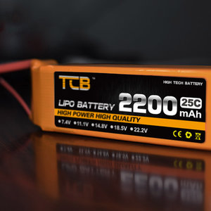 Аккумулятор LiPo TCB 3S 11 1В 2200MAH 25C  Разъем T Plug