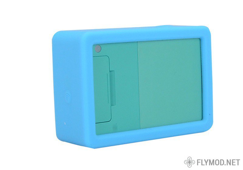 Защитный силиконовый чехол для экшн камеры Xiaomi Yi синий