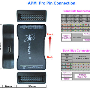 Контроллер полета APM Pro Мини версия схема