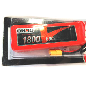 Аккумулятор LiPo ONBO 1800 4s 14 8V с большим током разряда 60C