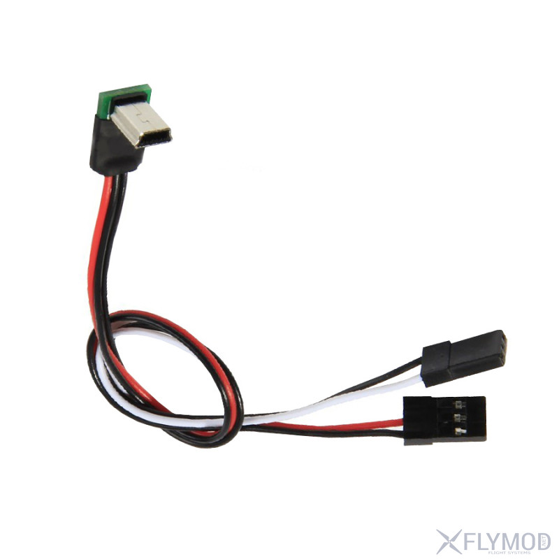 FPV кабель для GoPro 3 4  Mini usb в AV  С питанием