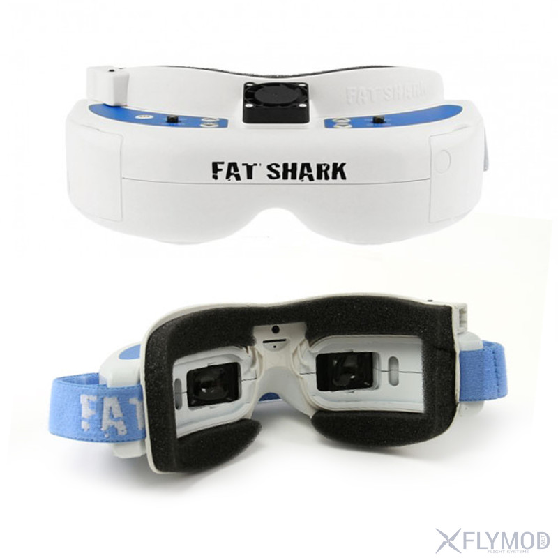Видео очки для FPV FatShark Dominator V3  внутренняя часть маски и линзы