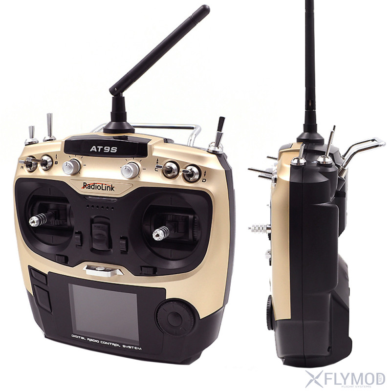 Аппаратура радиоуправления RadioLink AT9S 2 4Ггц с приемником R9DS на 9 каналов