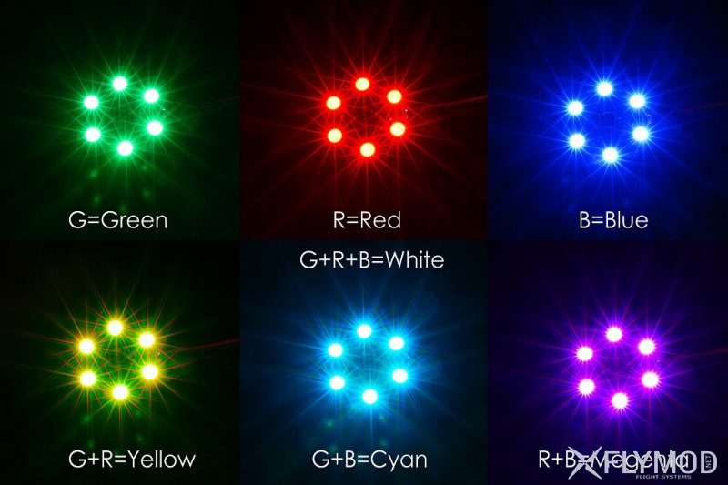 Matek RGB LED светодиодный модуль X6 круглый
