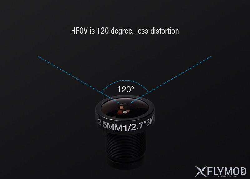 Высококачественная линза 2 5мм для fpv камеры широкоугольным объектив foxeer cl1196 arrow monster predator falkor