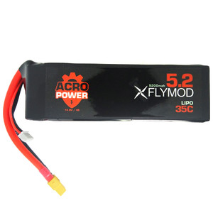 Аккумулятор Acro Power Flymod 5200mAh 4S 14 8V 35C Lipo