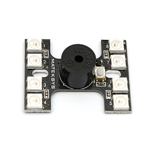 Matek LED H-образный светодиодный модуль WS2812B с буззером buzzer