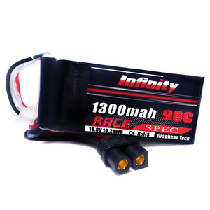 Аккумулятор Infinity 1300 mAh 4S 14 8V 90C LiPo