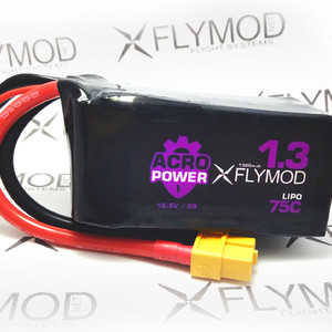 Аккумулятор Acro Power Flymod 1300 mAh 5s 18 5V 75С Lipo