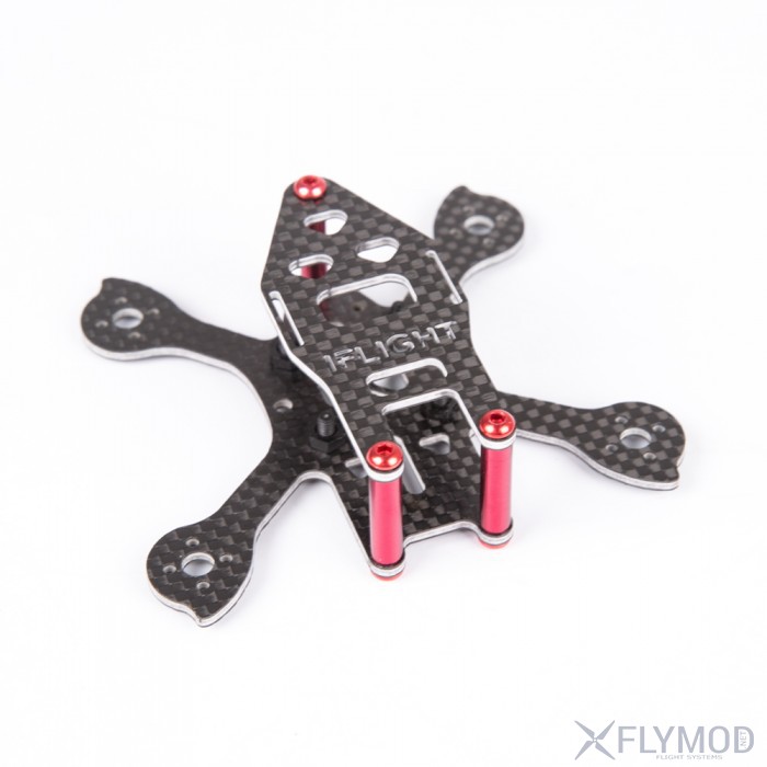 iFlight Racer iX2 Tiny moulding composite material fpv racing frame kit Композитная рама 90мм