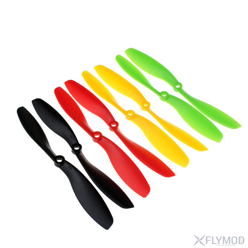 Пропеллеры 8045 cw ccw  Пара four-axis fpv forward and reverse propeller 8045 aircraft color paddle