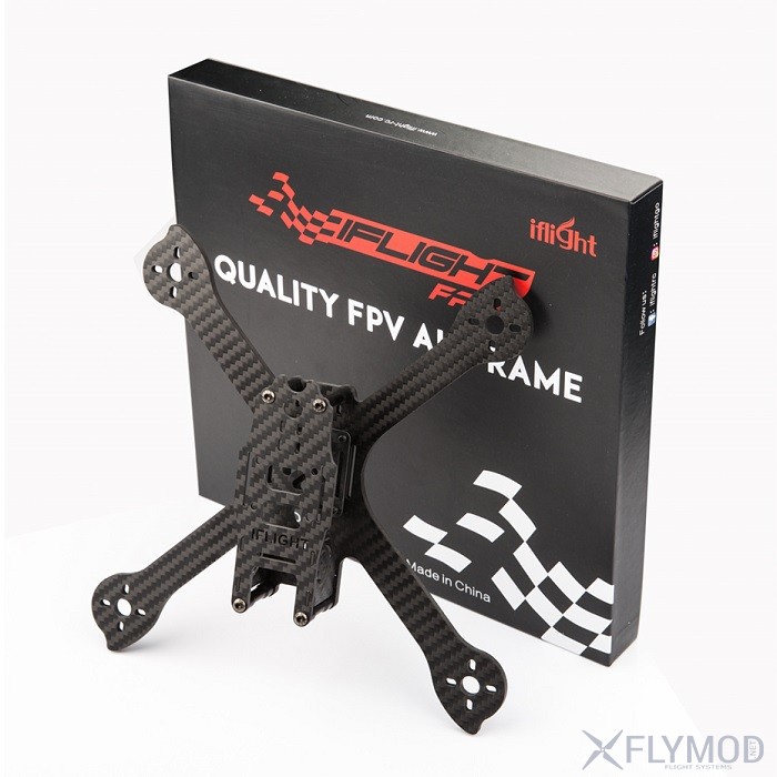 iflight ix5-200mm v2 enhanced version of the 5 lightweight racing through the rack fpv карбоновая рама пластина