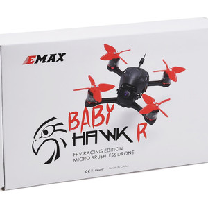 Мини квадрокоптер с fpv emax babyhawk-r race 112мм f3 magnum mini 5 8g fpv racing rc drone 3s 4s pnp