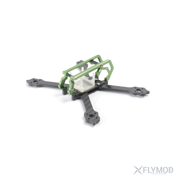 Карбоновая рама diatone 2018gt-m3 normal x nx frame kit 2018 rc drone 130мм 130mm titanium blue green