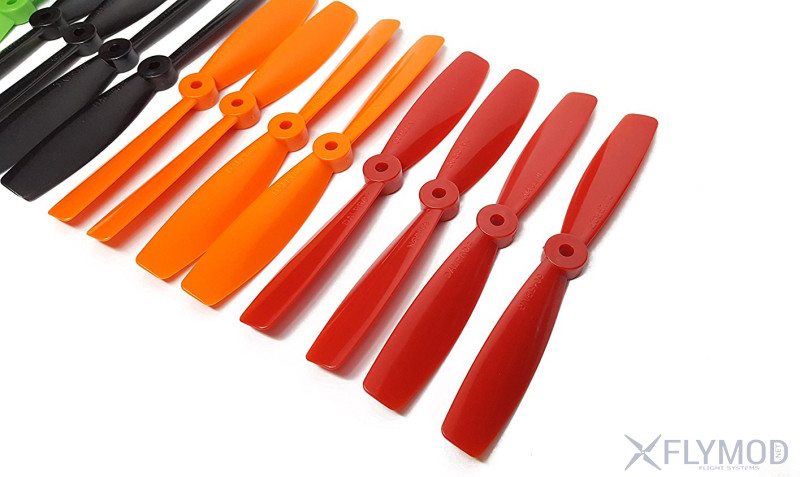 dal 2 pairs 6045bn cw ccw bullnose props for fpv racing Пропеллеры dalprop 6045 v2 2 лопасти 2 пары