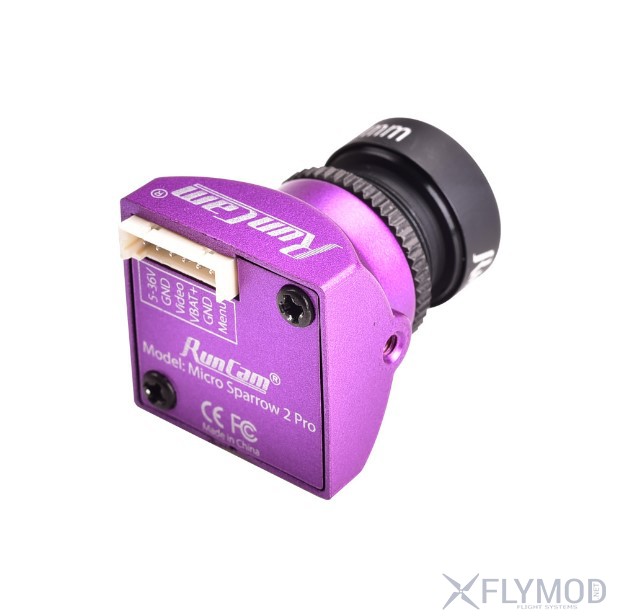Камера для FPV RunCam Micro Sparrow 2 Pro 700TVL Super WDR CMOS 4 3 PAL integrated osd fpv pass-through camera для квадрокоптера