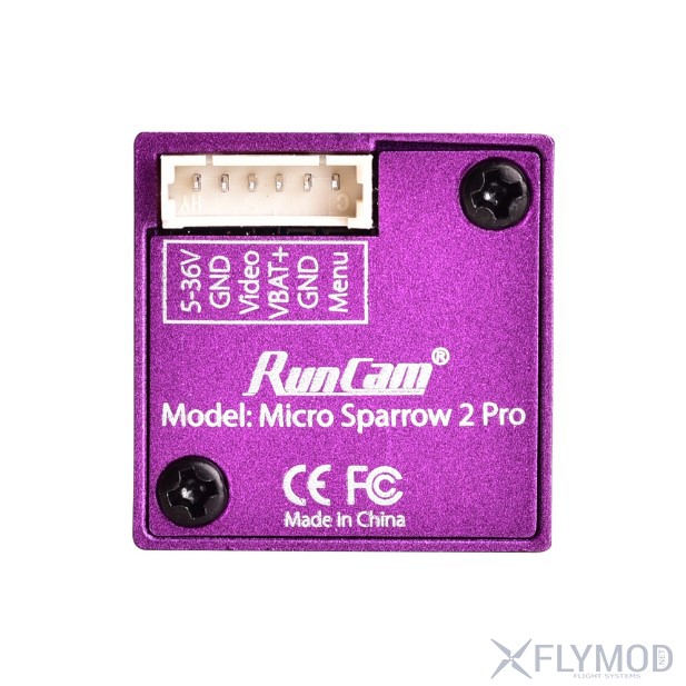 Камера для FPV RunCam Micro Sparrow 2 Pro 700TVL Super WDR CMOS 4 3 PAL integrated osd fpv pass-through camera для квадрокоптера