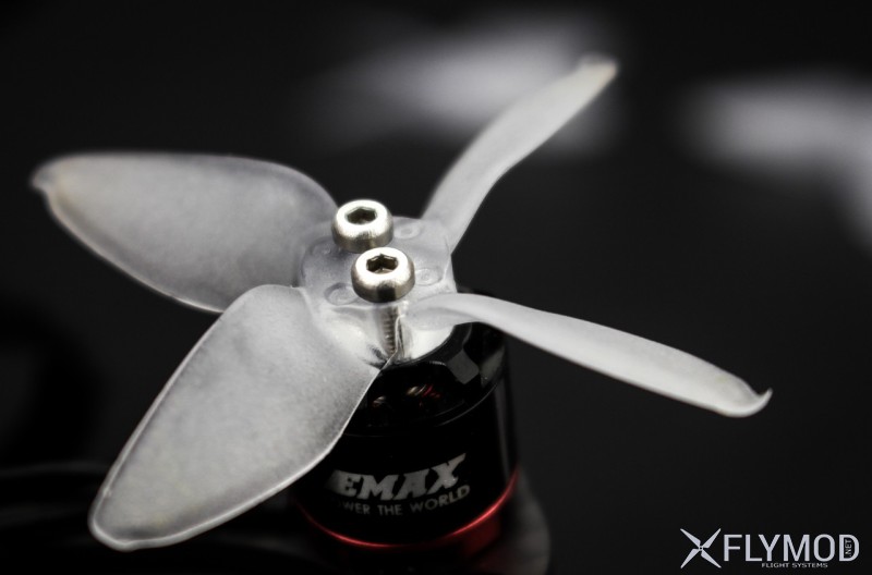 Пропеллеры emax avan micro 2045 4 лопастные  6 пар cw ccw 2 inch propeller bulk pack