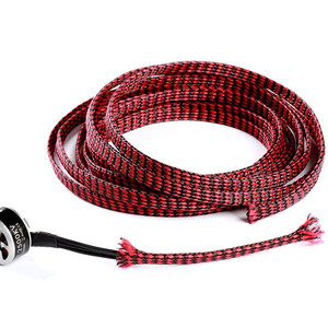 protection sleeve 8mm 12mm snakeskin fpv Защитный плетеный кабель для силовых проводов 8мм 12мм