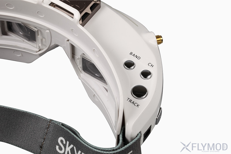 Видео очки для fpv skyzone sky03 v2 3d 5 8g 48ch diversity receiver fpv goggles with head tracker front camera dvr hd port видеоочки