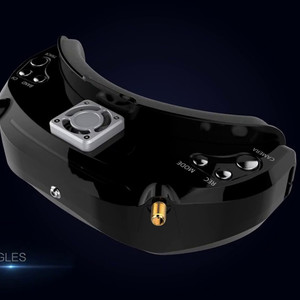 Видео очки для fpv skyzone sky03 3d 5 8g 48ch diversity receiver fpv goggles with head tracker front camera dvr hd port