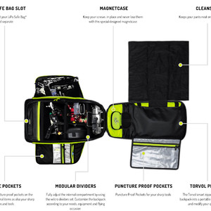 torvol quad pitstop backpack pro рюкзак кейс квадрокоптер хранение переноска ткань storage transport для дрона квадрокоптера fpv экипировка торвол сумка
