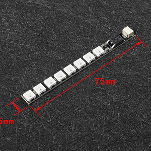 Светодиодная подсветка iflight led 4 полоски для 3-4s long led single row 6 lamp beads wide pressure switch color-changing light strip