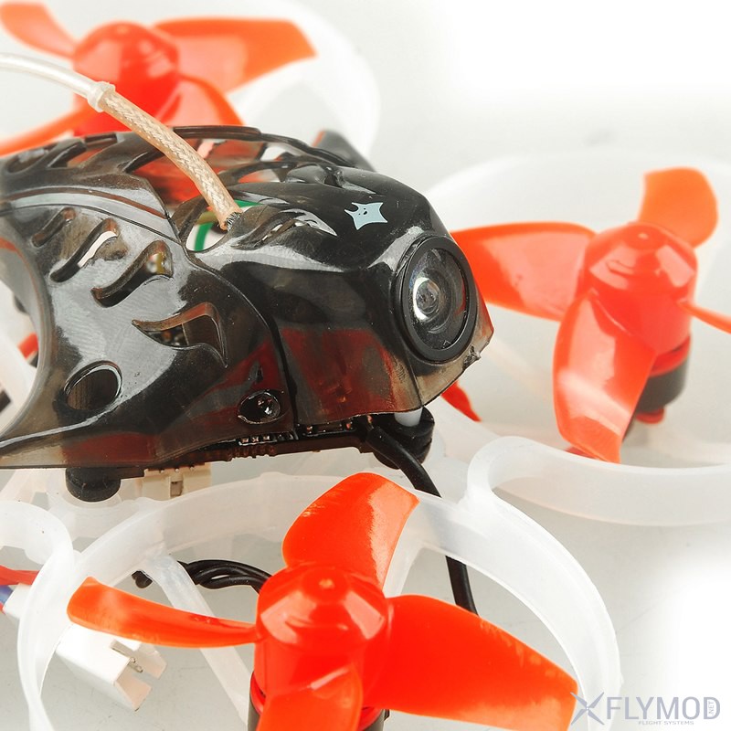 Мини квадрокоптер с fpv happymodel mobula 7 готовый к полету ready to fly drone micro copter race микро дрон тинивуп tiny whoop