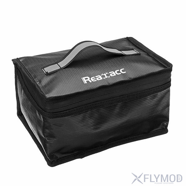 upgraded realacc fireproof waterproof lipo battery safety bag защитная сумка кейс бокс realacc светоотражающей ткани для хранения lipo аккумуляторов