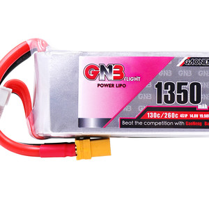 Аккумулятор GNB 1350mAh 4S 14 8V 130C LiPo battery
