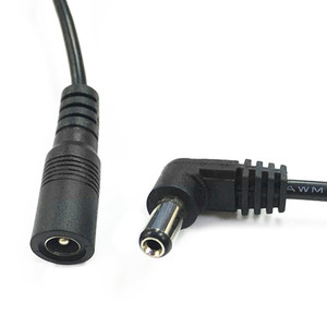 12v elbow dc monitoring power extension cable dc5 5 2 1mm monitoring led router power cord Удлинитель разъема питания