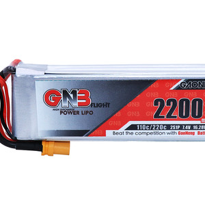 Аккумулятор GNB 2200mAh 2S 7 4V 110C gaoneng