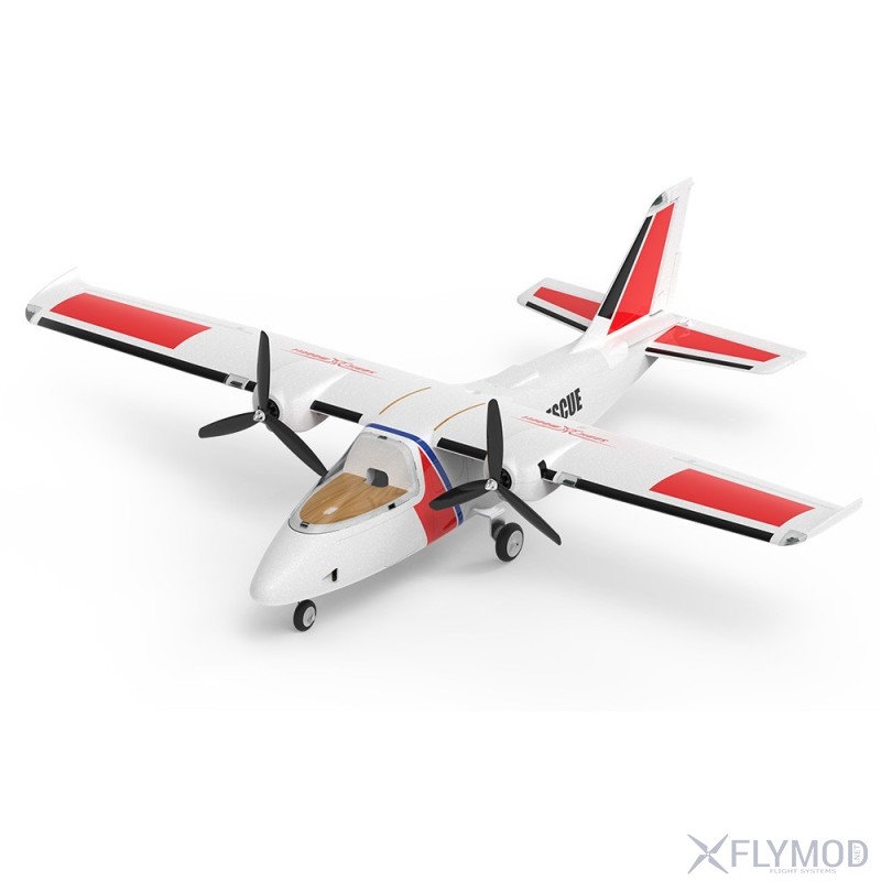 Самолет sonicmodell binary 1200mm wingspan epo twin motor fpv plane