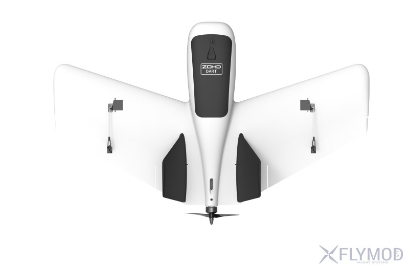 Летающее крыло zohd dart sweepforward 635мм kit wing wingspan fpv epp racing wing rc airplane kit
