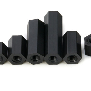 Нейлоновые стойки колонны m3 female черные мама пластиковые black nylon column