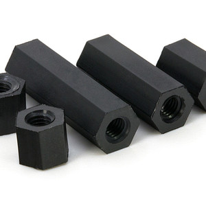 Нейлоновые стойки колонны m3 female черные мама пластиковые black nylon column