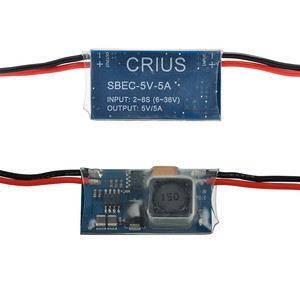 Регулятор напряжение crius sbec 5v 5a bec switch voltage stabilizer ubec