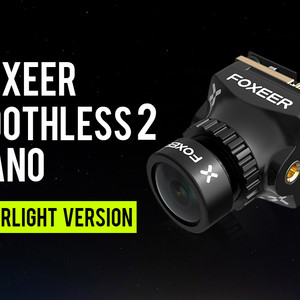 Камера для fpv foxeer toothless v2 nano starlight 1200tvl 1 2  cmos 4 3 16 9 ntsc pal