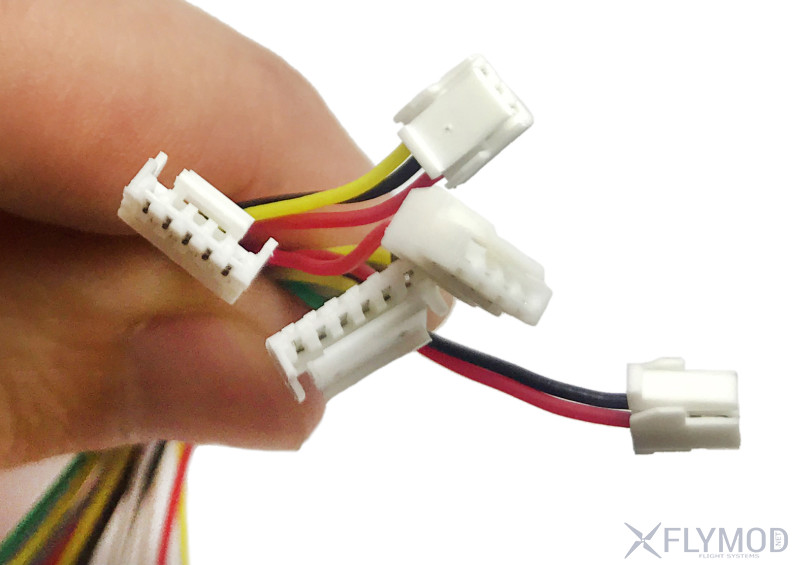 Силиконовый pin кабель с разъемом jst-gh 1 25мм female gh1 25mm