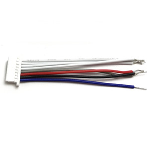 Pin кабель ПВХ с разъемом JST-SH 1.0мм [8P. 4см]