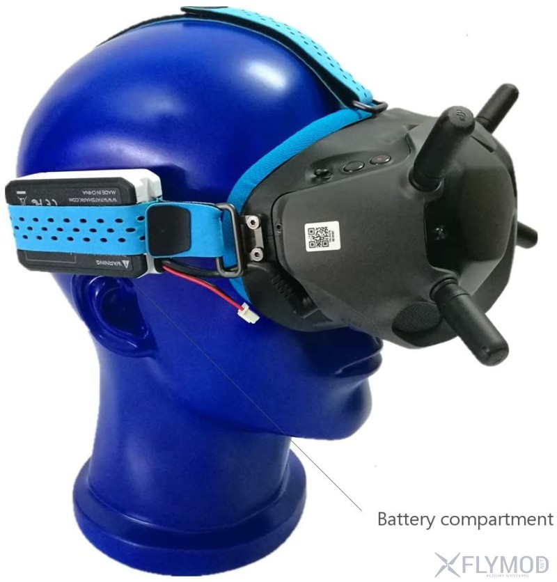 Ремешок для головы dji digital fpv google face plate head band eye pad lycra skin-friendly маска