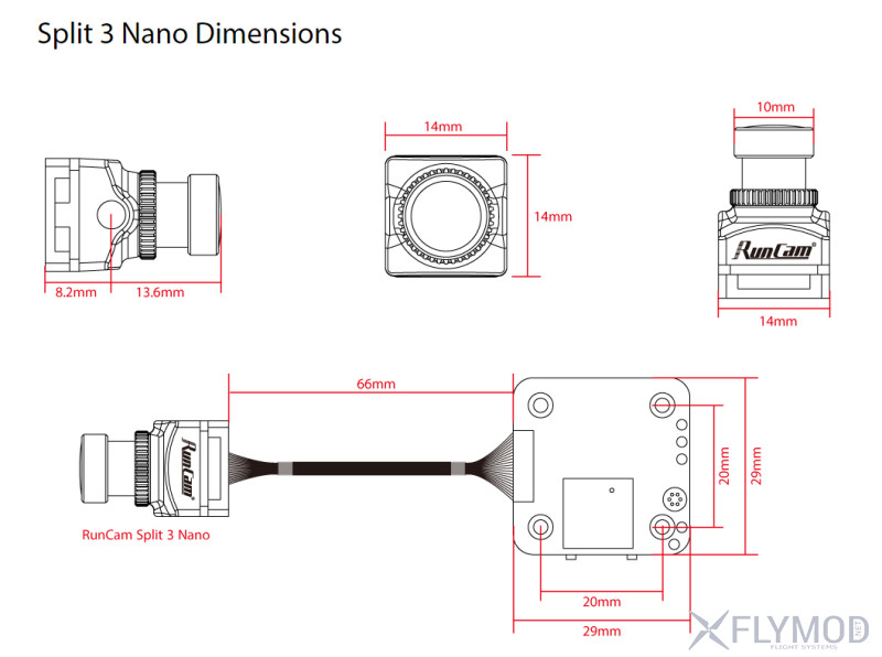 Камера для fpv runcam split 3 nano hd 1080p