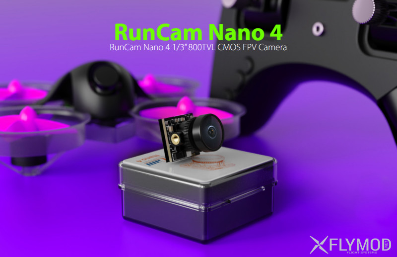 Камера для fpv runcam nano 4 800tvl 1 3  cmos ntsc v4